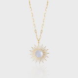 - The Solstice Moissanite Necklace -