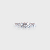 - The Chic Moissanite Ring -