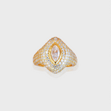 - The It-Girl Moissanite Ring -