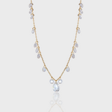 - The Lumina Moissanite Necklace -