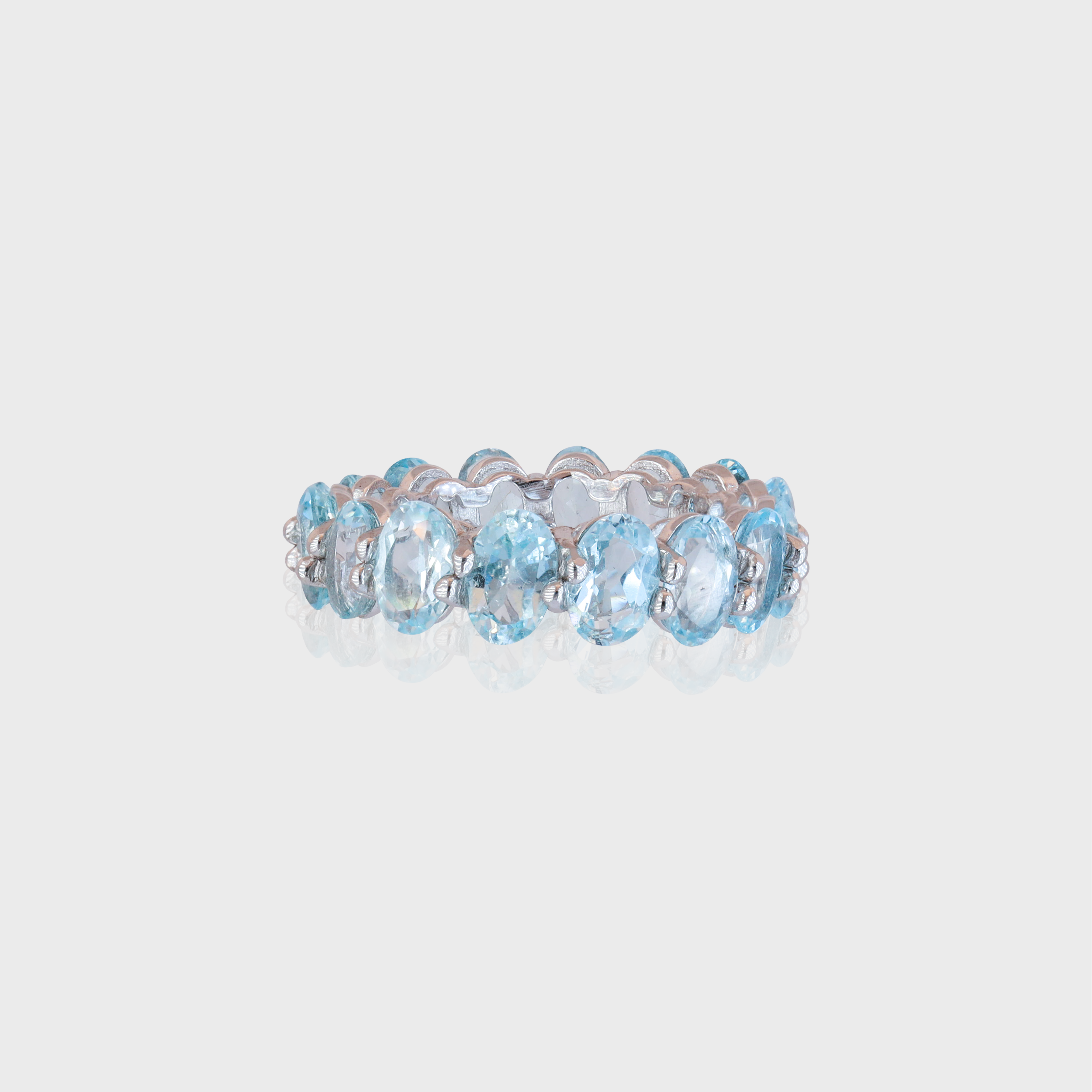 - The Vibrant Blue Topaz Ring -