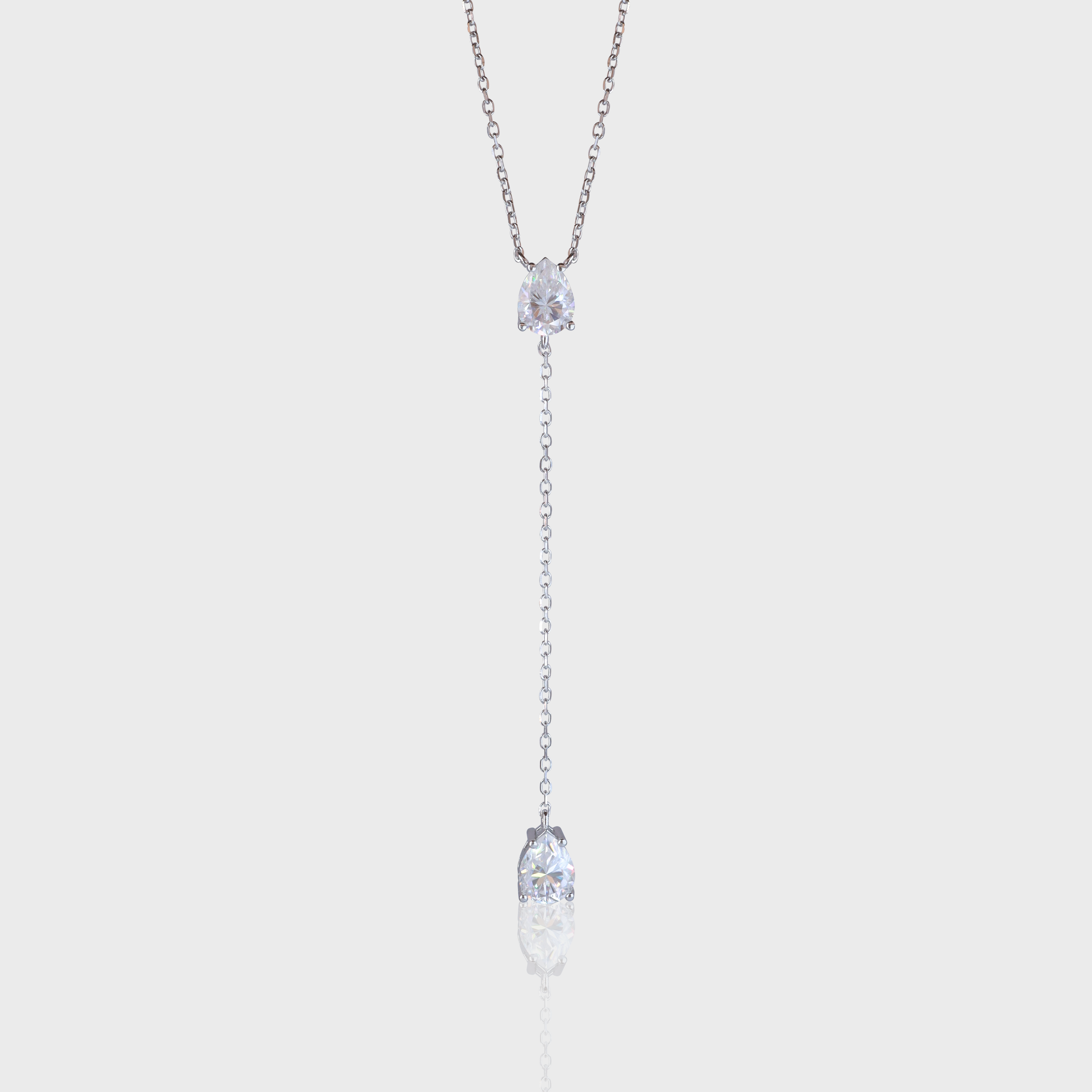- The Infinity Moissanite Necklace -
