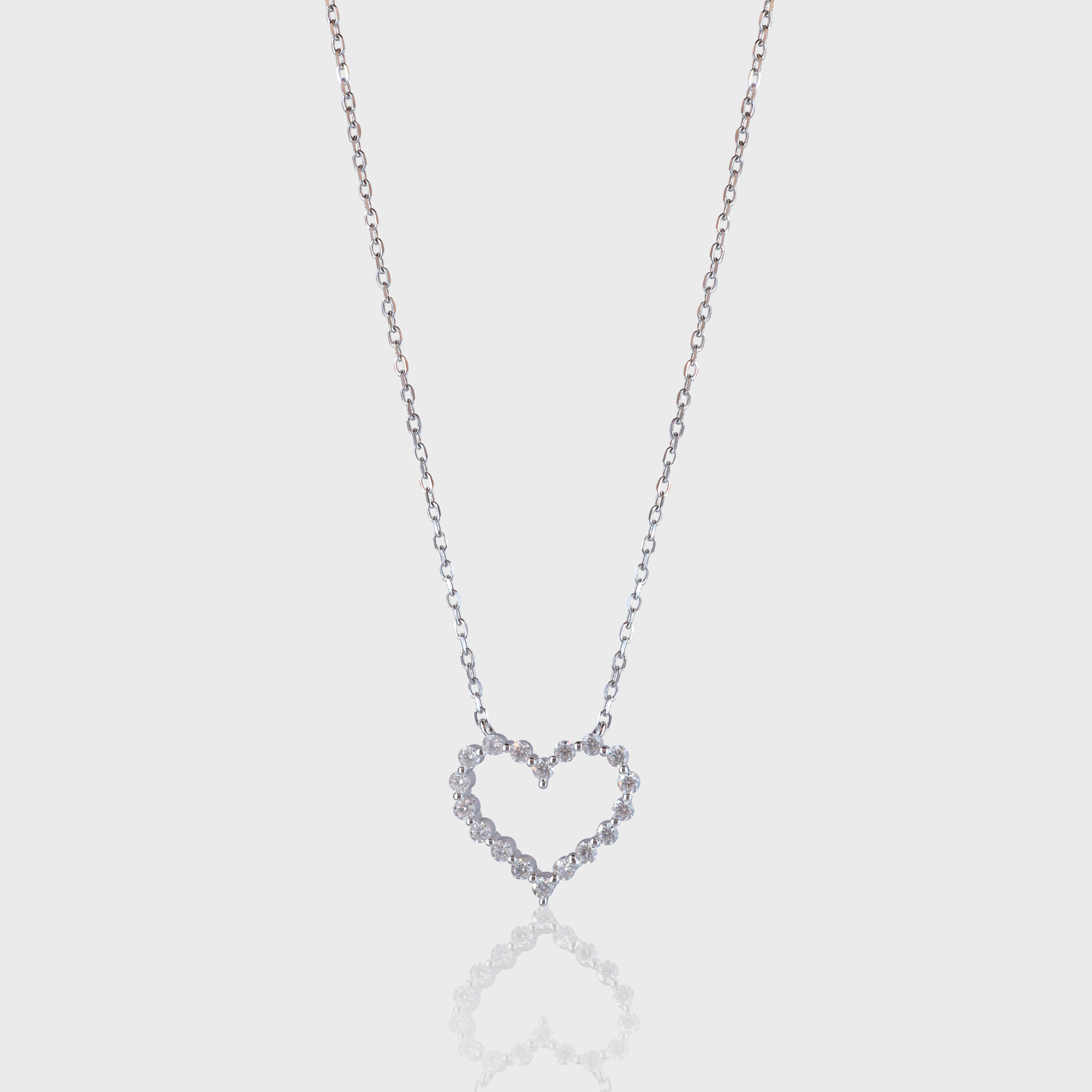 - The Beloved Moissanite Necklace -