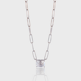 - The Timeless Moissanite Necklace -