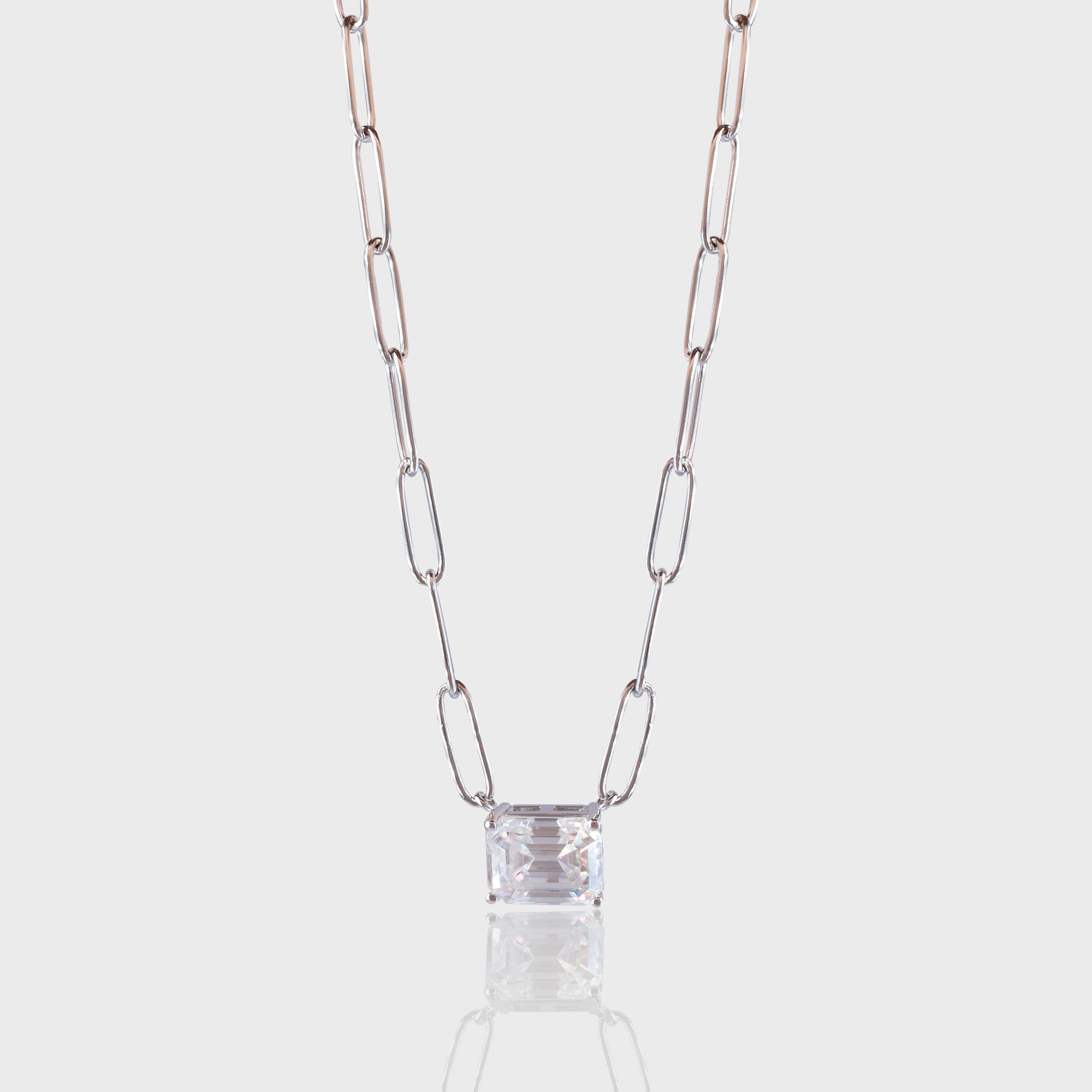 - The Timeless Moissanite Necklace -