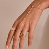 - The Marquise Moissanite Band -
