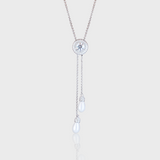 - The Muse Pearls Moissanite Necklace -