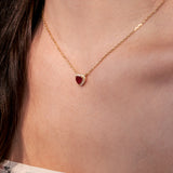 - The Cœur Moissanite Necklace -