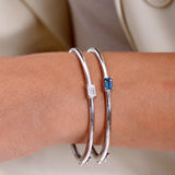 - The Radiant London Blue Topaz Bracelet -