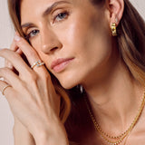 - The Glamour Moissanite Ring -