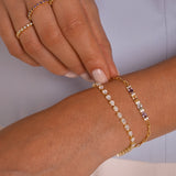 - The Rainfall Moissanite Bracelet -