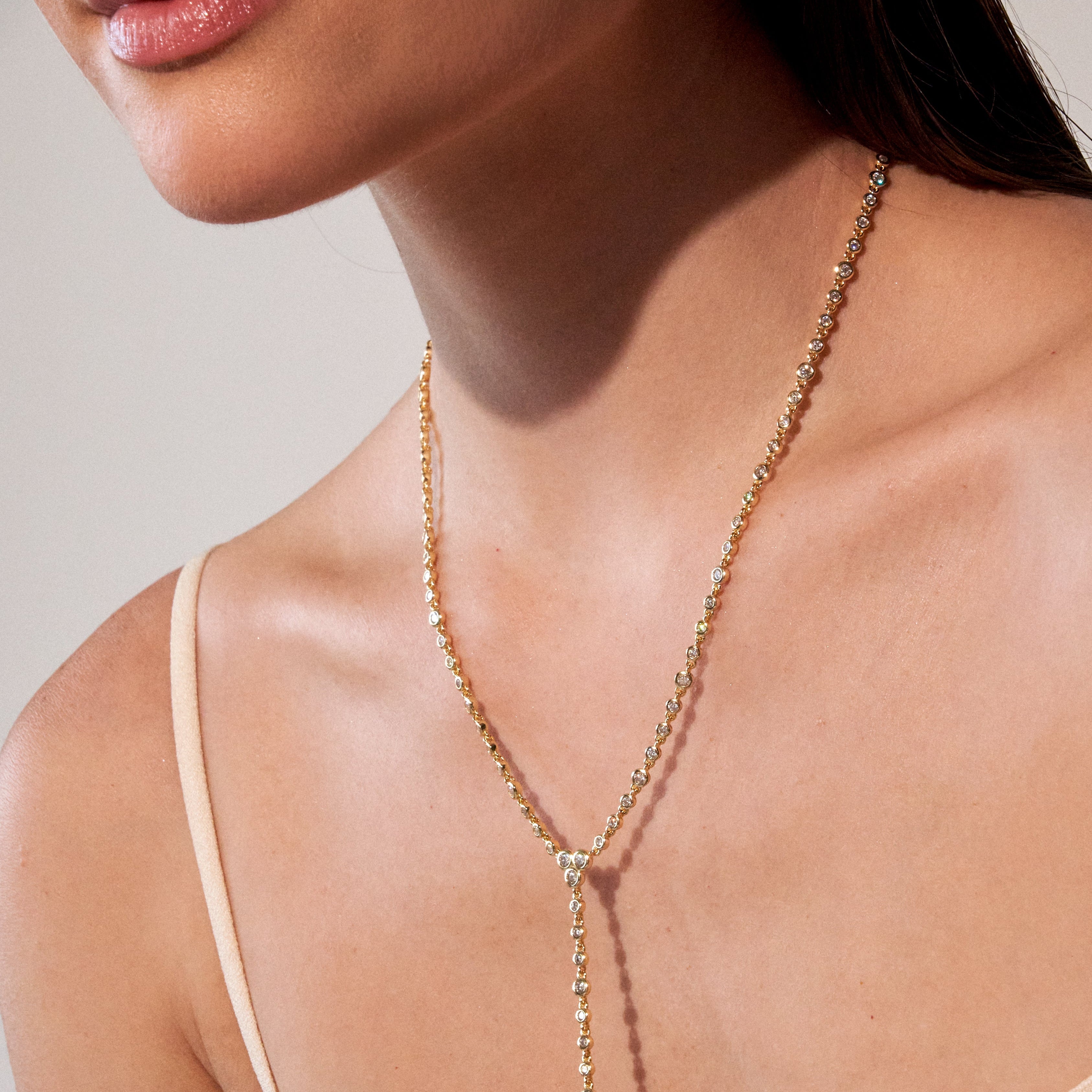 - The Monaco Moissanite Necklace -