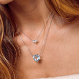 - The Eternity Blue Topaz Necklace -