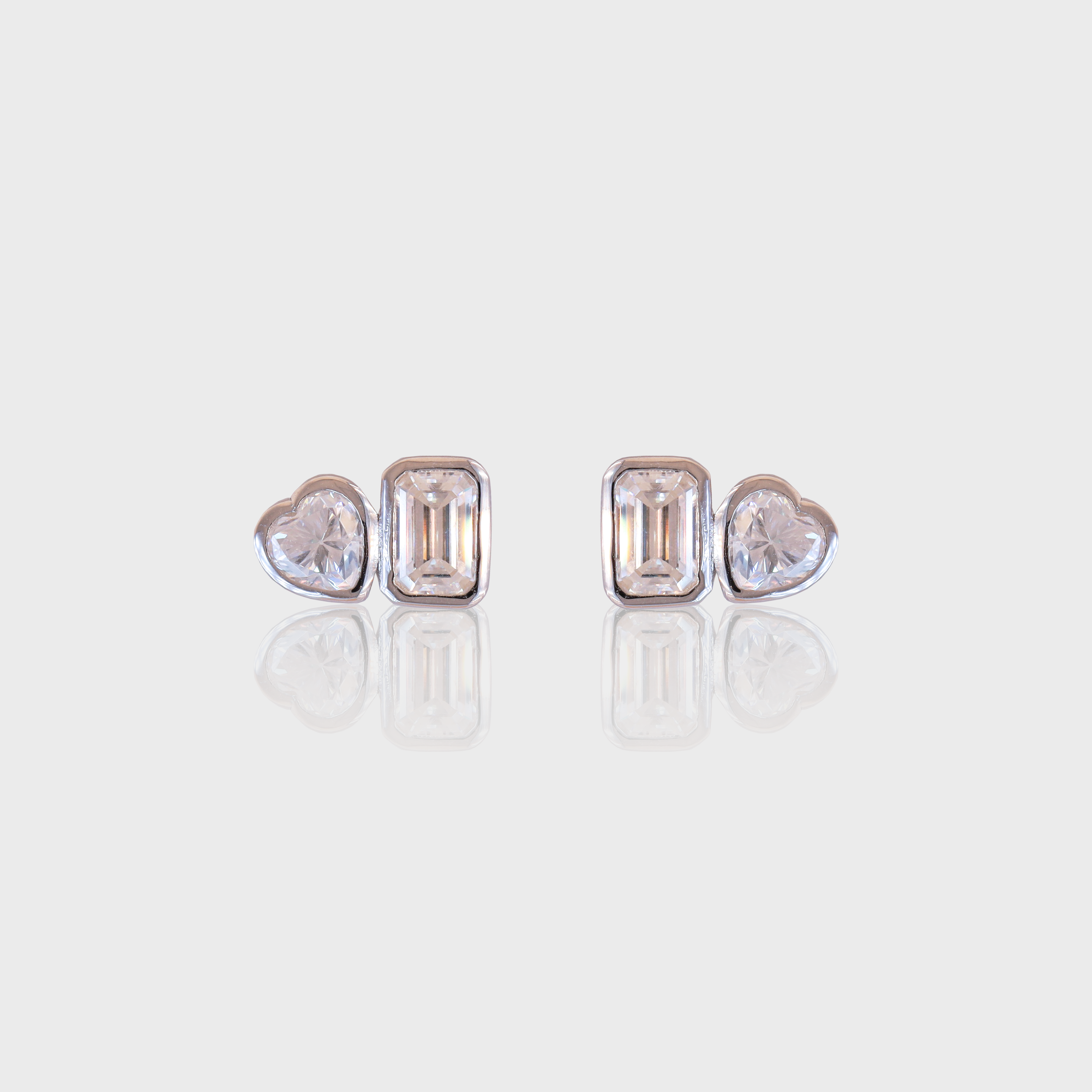 - The Heritage Moissanite Earrings -