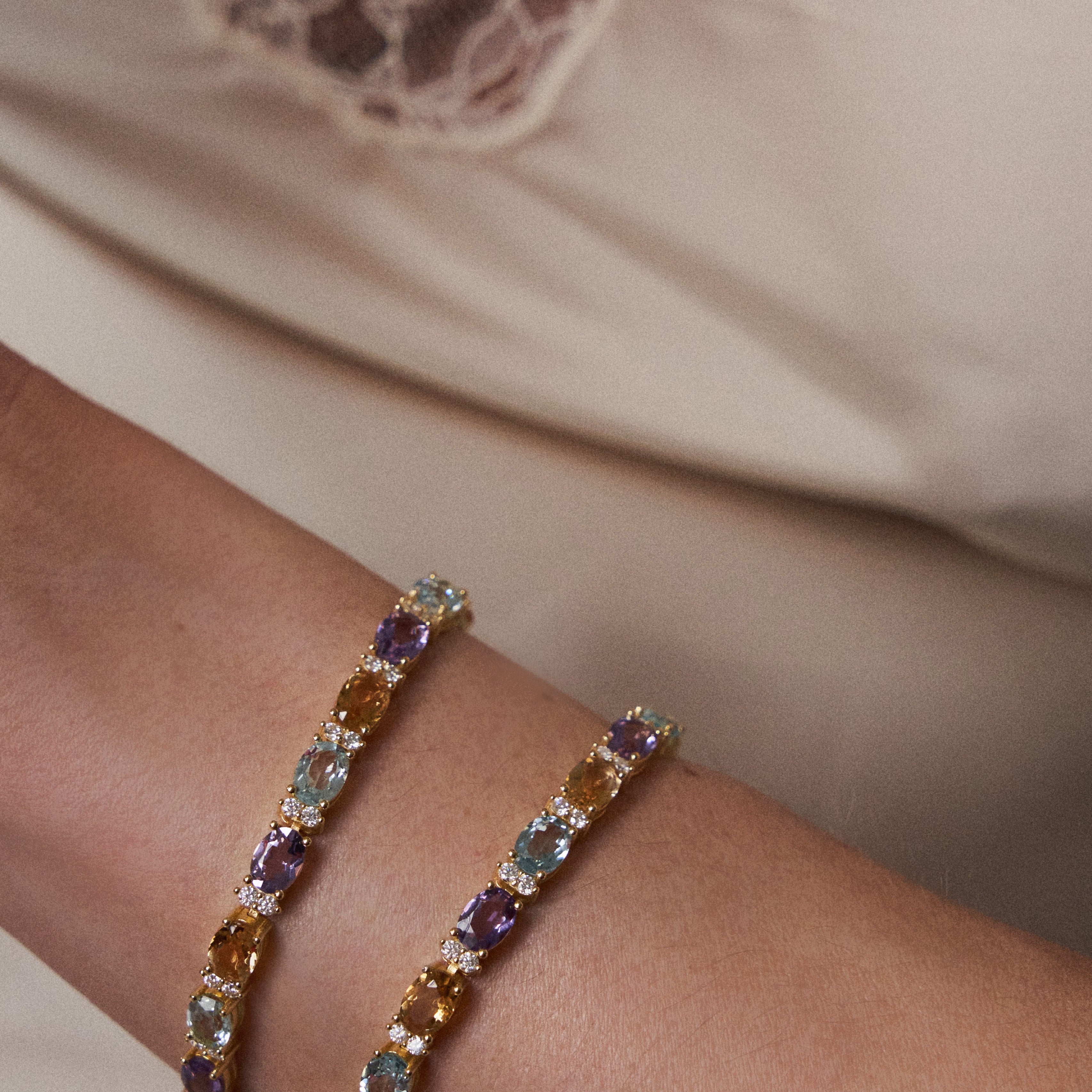 - The Verano Gemstones Bracelet -