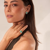 - The Capri Moissanite Earrings -