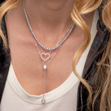 - The Beloved Moissanite Necklace -
