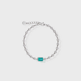 - The Dainty Moissanite Bracelet -