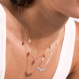 - The Rainfall Moissanite Necklace -