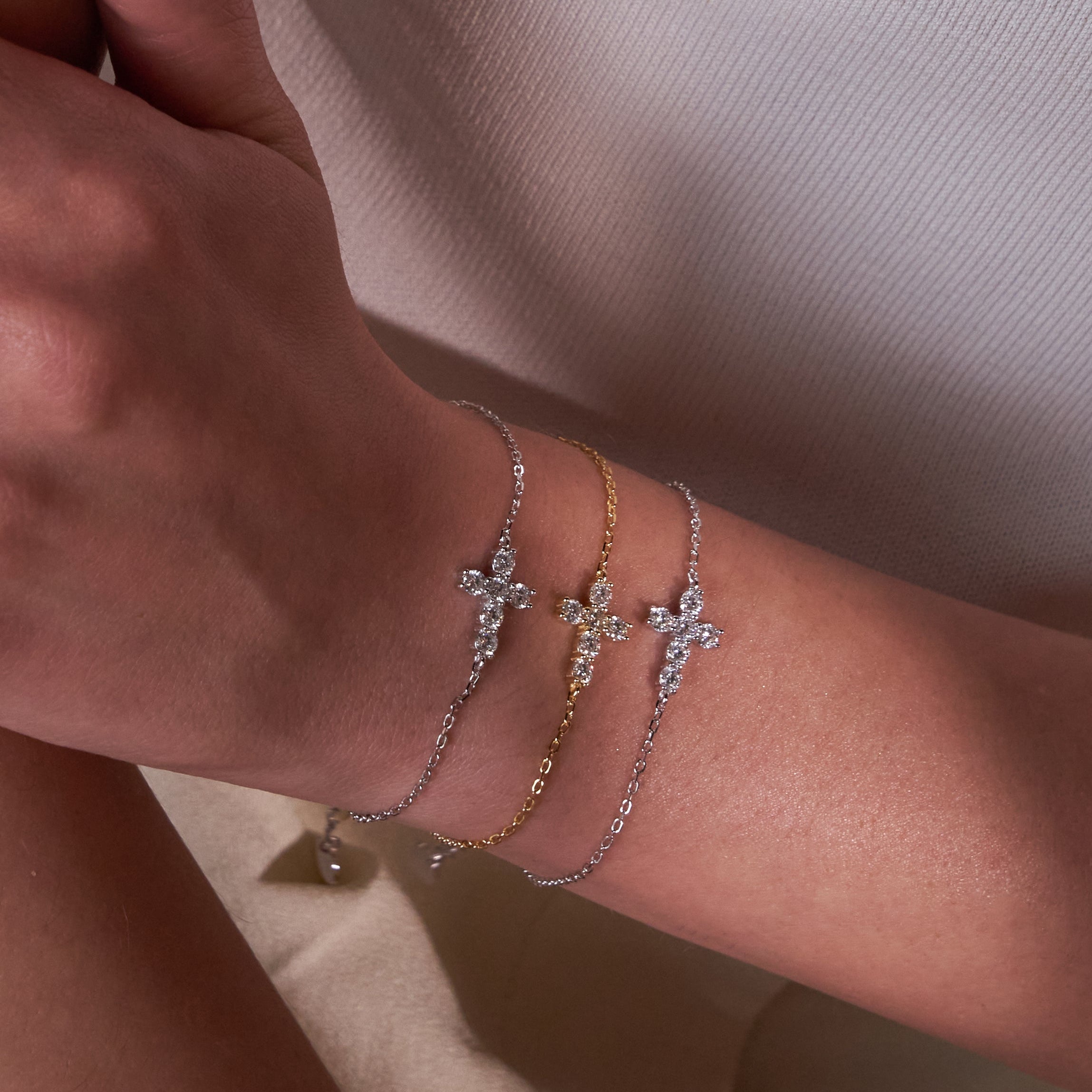 - The Devotion Moissanite Bracelet -