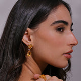 - The Golden Hour Citrine Earrings -