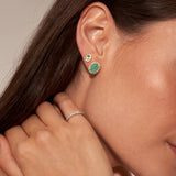 - The Azalea Moissanite Earrings -