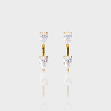 - The Alpine Moissanite Earrings -