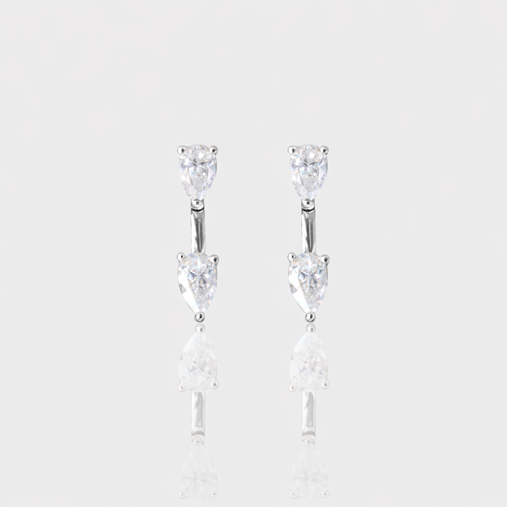 - The Alpine Moissanite Earrings -
