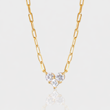 - The Amour Moissanite Necklace -