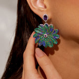 - The Eden Amethyst Earrings -