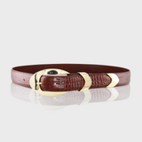 - The Final Touch Belt in Burgundy -