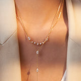 - The Blossom Moissanite Necklace -