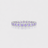 - The Slim Amethyst Ring -