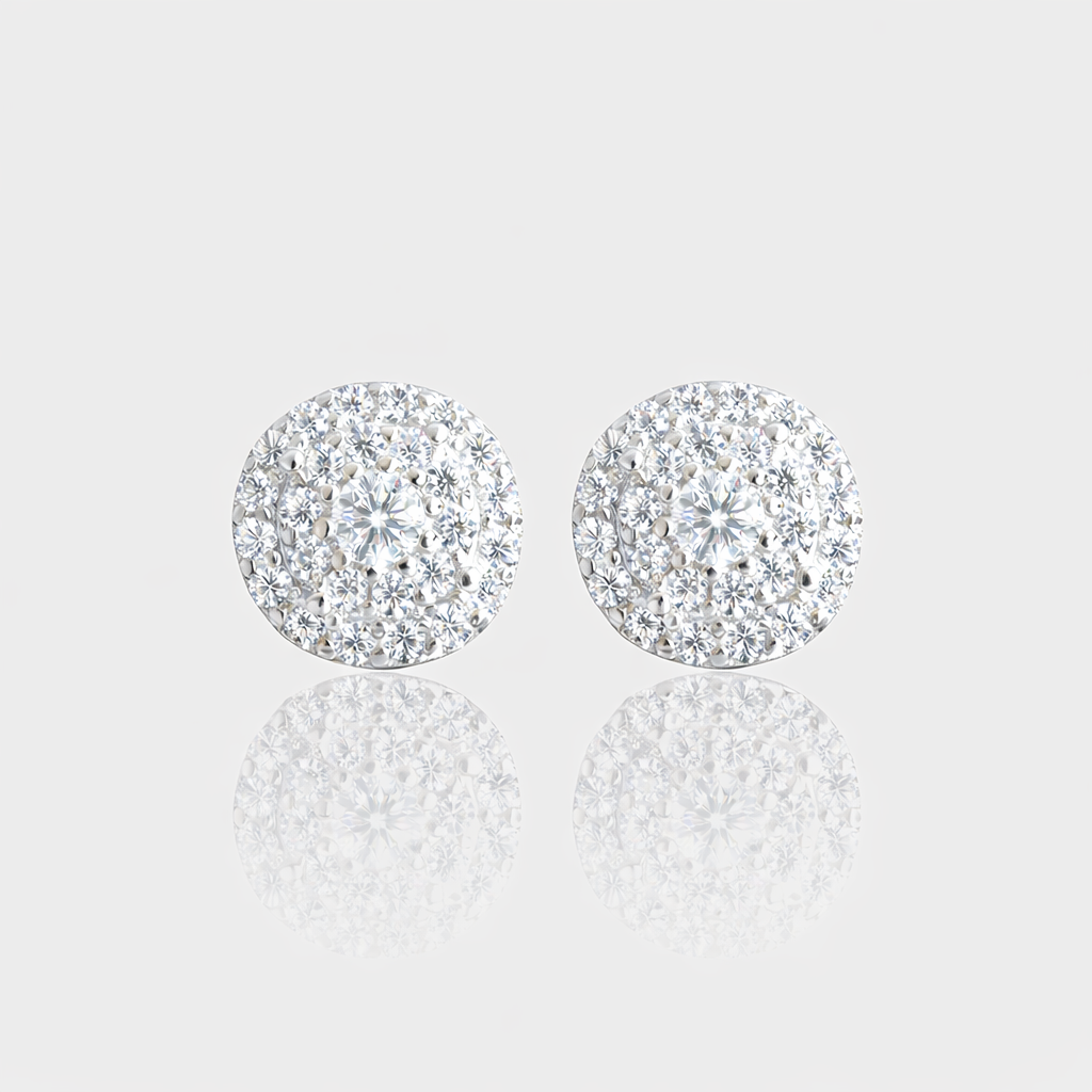 - The Petit Moissanite Earrings -