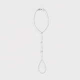 - The Hand-Chain Moissanite Bracelet -