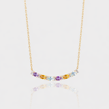 - The Golden Hour Gemstones Necklace -