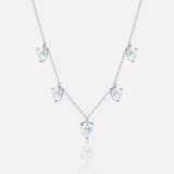 - The Rainfall Moissanite Necklace -