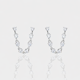 - The Orbit Moissanite Earrings -