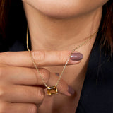 - The Radiant Citrine Necklace -