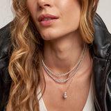 - The Marbella Moissanite Necklace -