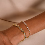 - The Icon Moissanite Bracelet -