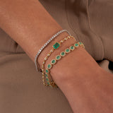 - The Allure Moissanite Bracelet -