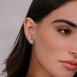 - The Nova Moissanite Earrings -