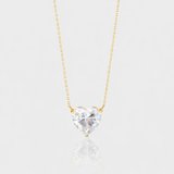 - The Eternity 15mm Moissanite Necklace -