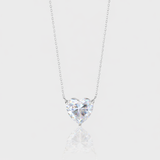- The Eternity 15mm Moissanite Necklace -