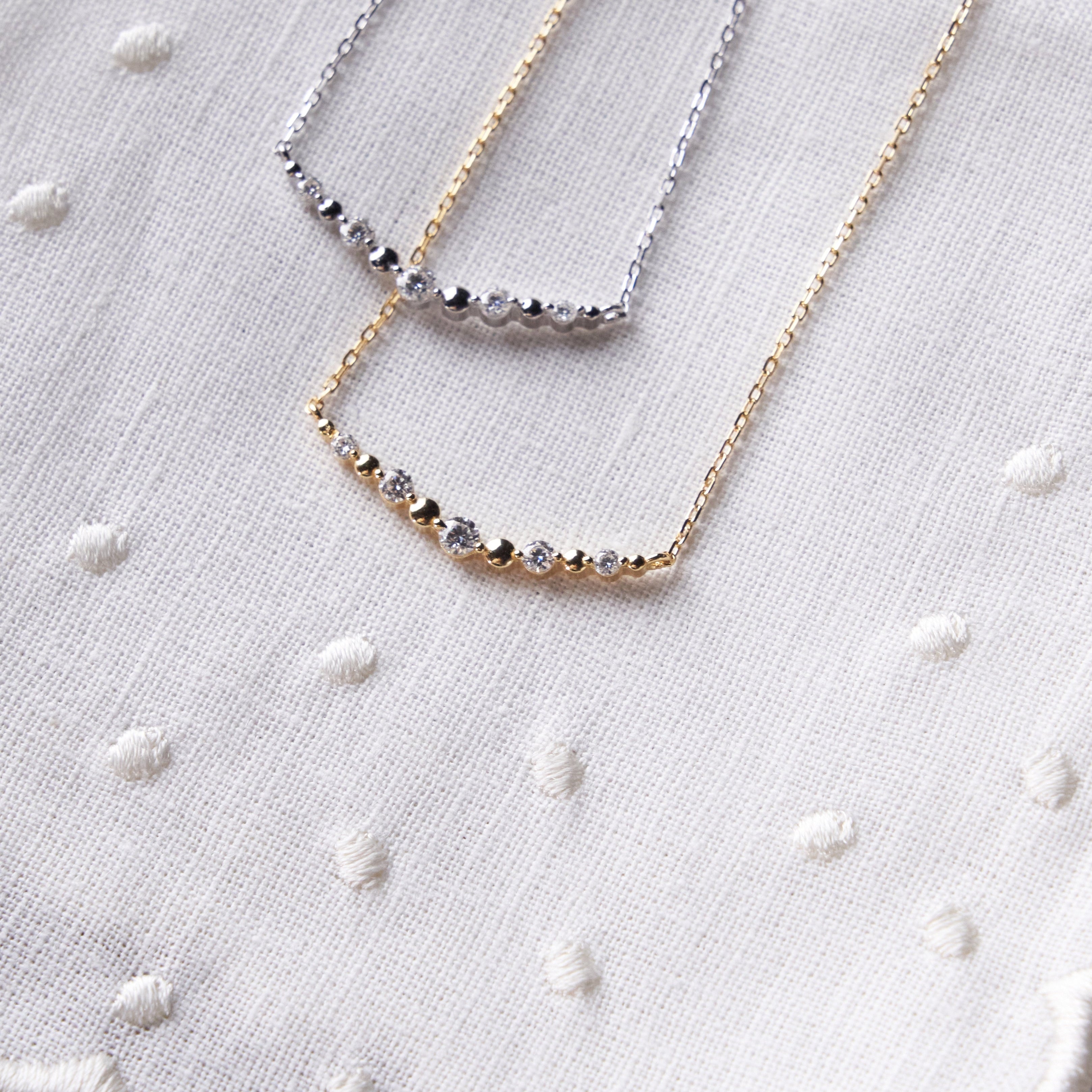 - The Blossom Moissanite Necklace -
