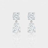 - The Fancy Moissanite Earrings -