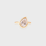 - The Drop Moissanite Ring -