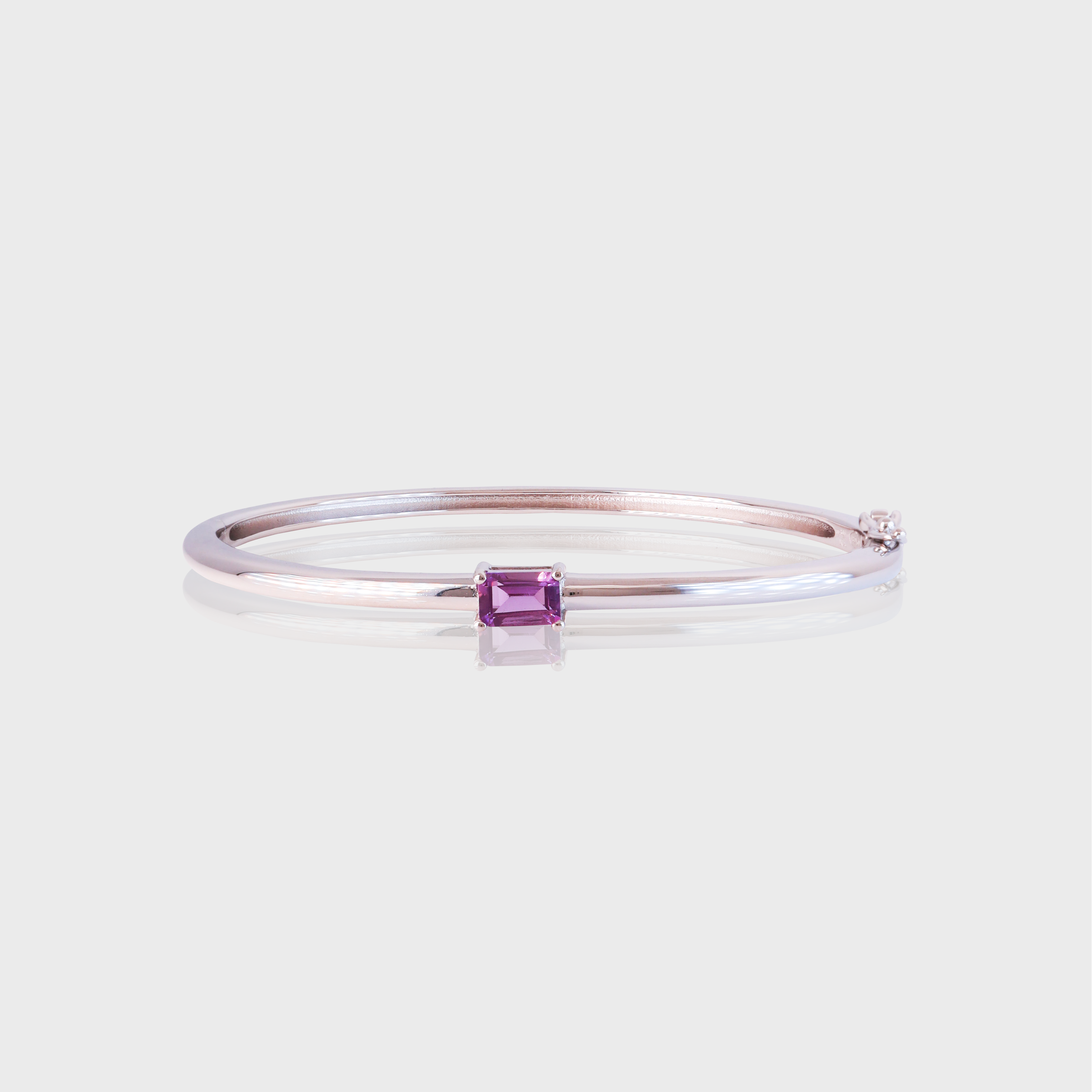 - The Radiant Amethyst Bracelet -
