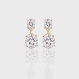 - The Harmony Moissanite Earrings -